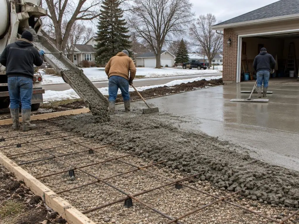 Concrete Driveways in Fargo, ND