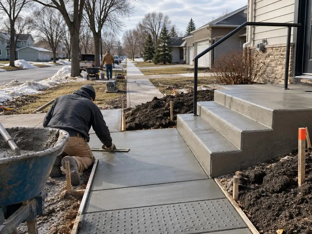 Sidewalks & Steps in Fargo, ND
