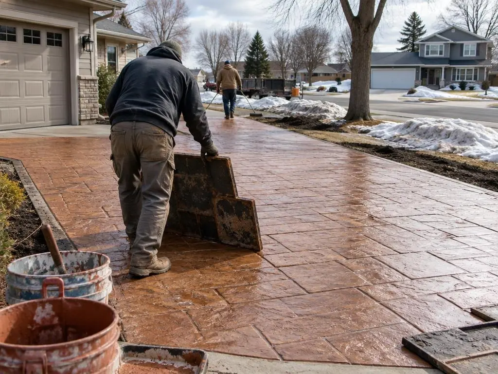 Stamped Concrete in Fargo, ND